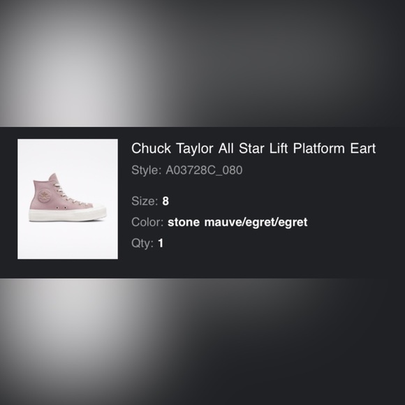 Converse high top shoes - Picture 4 of 4